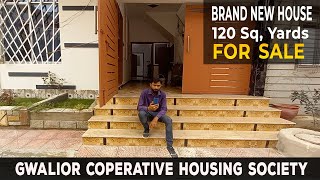 Brand New 120 Sq. Yards House for Sale | Ground +1 Scheme 33 | Gwalior Housing Society