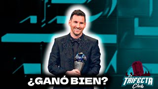 ¿Ganó bién MESSI el premio THE BEST? 🤔