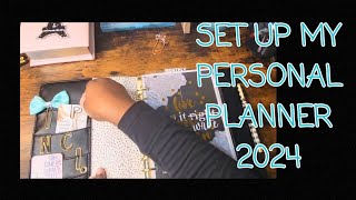 SET UP MY PERSONAL PLANNER | 2024 SETUP |