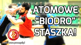 Atomowe "biodro" Staszka! - SRS Czuwaj Przemyśl - MKS Piotrkowianin Piotrków Tryb.