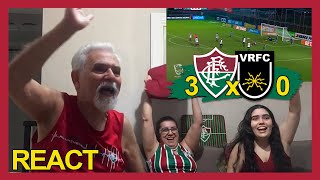 FAMÍLIA TRICOLOR REAGE À 3 FLUMINENSE X 0 VOLTA REDONDA - CAMPEONATO CARIOCA 2022