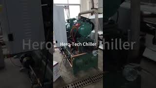 Hero-Tech Water Cooled Chiller with two Bitzer screw compressors. welcome to ask for a quotation.