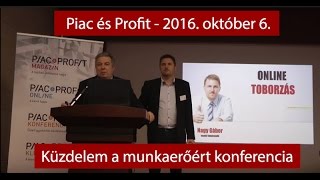 Online Toborzás előadás - 2016 - Piac és Profit konferencia