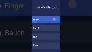 اختبار باللغة الألمانية #language #languagelearning #german #learn