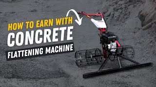 Concrete Flattening Machine | How to Earn with Concrete Flattening Machine?