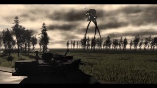 Fighting a Tripod - War of the Worlds Roblox