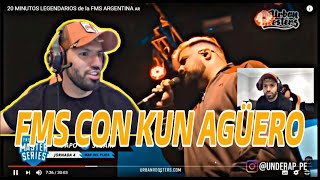 SERGIO KUN AGÜERO Reacciona a FMS ARGENTINA en Twitch y quiere GRITAR como MISIONERO 😁🤟