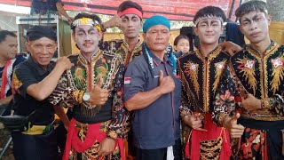 Tarian Satrio pecut jaranan Turonggo Saputro putri Wates Lampung Tengah, di umbul metro Candimas.