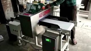 Frozen food metal detector