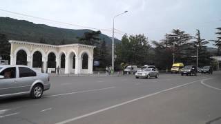 Crossing street in Georgia 2