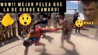 🫵😲El combate que paralizo a los fanaticos del Boxeo y de la UFC (MMA) #humor #funny #boxing #ufc