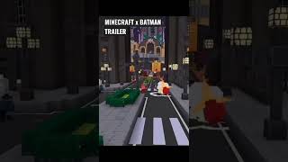 Minecraft x Batman Trailer Part 1 #shorts #trending #minecraft #minecraftshorts #batman #dc