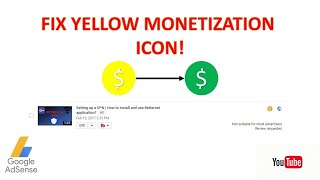 How To Fix Yellow Dollar YouTube Video Problem | Not Suitable for all advertiser - request a review