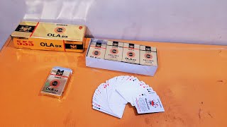 Unboxing and Review of 555 Gold Premium Exclusive playing cards