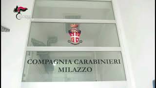 12 MISURE CAUTELARI ESEGUITE DAI CARABINIERI DELLA COMPAGNIA DI MILAZZO (ME). INDAGINE ANTIDROGA