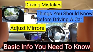 Learn Basic Driving Tips | Drive a car Urdu/Hindi