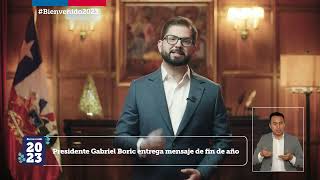 Mensaje de Año Nuevo Presidente Gabriel Boric