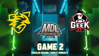 GAME 2 | ONIC PRODIGY vs GEEK FAM JR - MDL ID S8