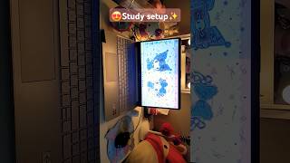 studying setup 😍✨️🫶 #study #homework #Sanrio #school #fypシ