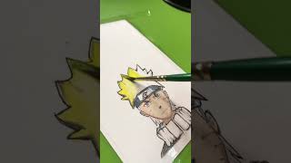 Naruto’s portrait #speedpaint #naruto #potrait #drawing #painting