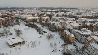 Leipzig snow February 2021