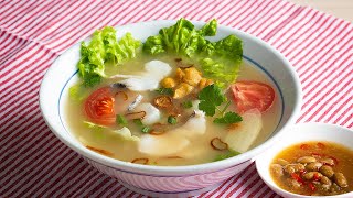 新加坡美食 潮州魚片湯 | 潮州鱼片汤 | Teochew Fish Soup 魚肉鮮嫩Q彈，湯底濃郁清甜的秘訣 [廣東話 cc Eng Sub]