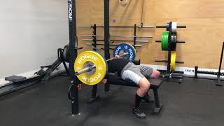 2/9/18 Bench 2ct Pause 205x5 @8 ws 2/3