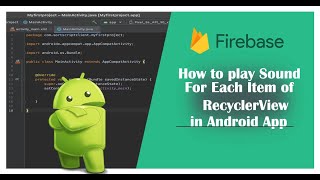 How to play different sound for each item in Recycler View(Play Sound in Android Studio)