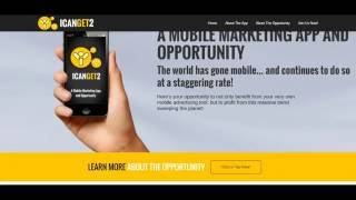 ICANGET2 Marketing APP