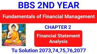 Financial Statement Ratio Analysis | Bbs 2nd year Finance chapter 2 | Financial management chapter 2