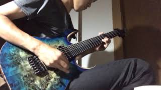 ANGRA - NOVA ERA guitar Solo cover Mayones guitar test