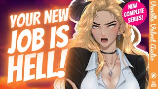 Dominant Demon Girl Offers You a Job (Monster Girl ASMR • Teasing • Coworkers to Lovers? • Animated)