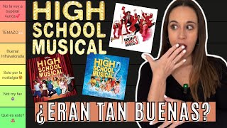 CALIFICANDO CANCIONES DE HIGH SCHOOL MUSICAL 🎤❤️| Bel ✨