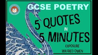 GCSE Anthology Poetry: Exposure by Wilfred Owen