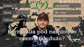 Czy opłaca się spać pod namiotem w Kornwalii jadąc motocyklem we dwoje? Podsumowanie 7dni