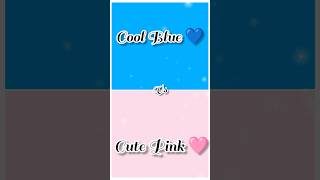 cool Blue 💙 vs cute Pink 🩷#comment for your favourite 👉#shorts