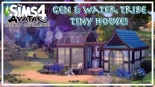 Freelance Botanist Tiny House 💙 The Sims 4 Avatar Speed Build