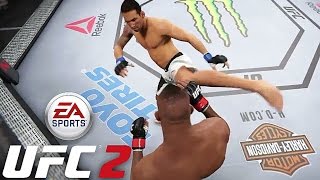 Alistair Overeen -Vs- Fabricio Werdum (Vicious Roundhouse) ☆EA Sport UFC 2☆