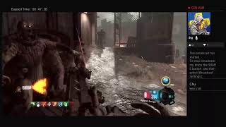 Ascension map zombie party solo gameplay late night round 12 currently 9/20/24