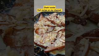 # shahi tukda #bread ka mitha#sweets recipe