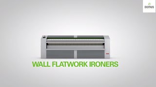 Flatwork ironer for hotels by Domus 2020 | www.domuslaundry.com