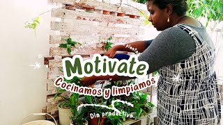 Cocinando y limpiando //MOTIVACIÓN LIMPIEZA //