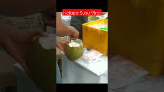 Viral Es Kelapa Campur Susu Laris Manis di Pasar Ramadhan Pekanbaru #shorts