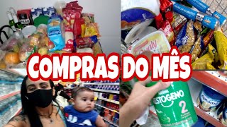 Compras do mês de Julho