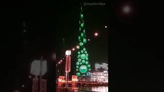 Burj Khalifa Shoots #SaveSoil bubbles! | @ConsciousPlanetMovement Whatsapp Status | @mysticvidya #shorts