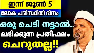 പരിസ്ഥിതി ദിനത്തിൽ ഇത് മറക്കല്ലേ..| Paristhithi Dhinam 2024 | Islamic Speech | Usthad Jaleel Rahmani