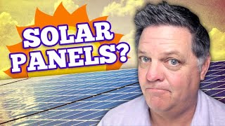 Don't Give Away Your Solar Panels