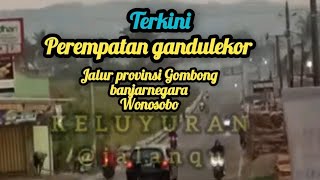 suasana perempatan gandulekor alternatif banjarnegara- gombong -Wonosobo-purwokerto #banjarnegara