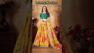 Haldi ceremony lehenga design 🍁 online lehenga 🍁 #shorts