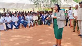 Kitui South Mp Dr Racheal Nyamai lauds President Daughter Charlene Ruto for distribution of schools